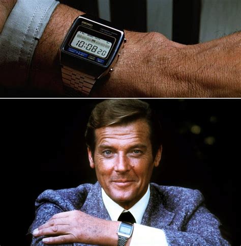 roger moore James Bond watch